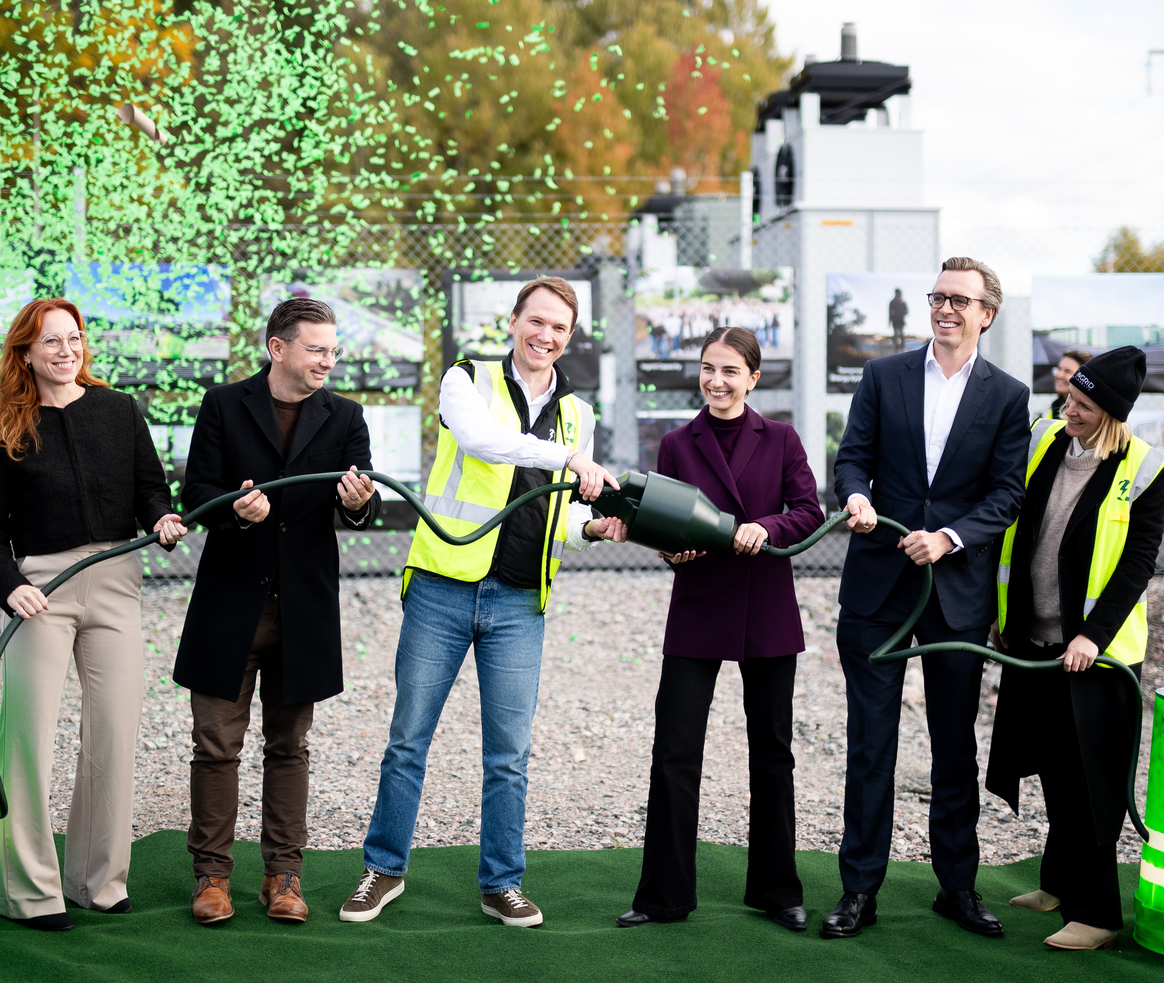 Sweden’s Minister for Climate and the Environment Inaugurates the Largest Battery Storage Portfolio in the Nordics